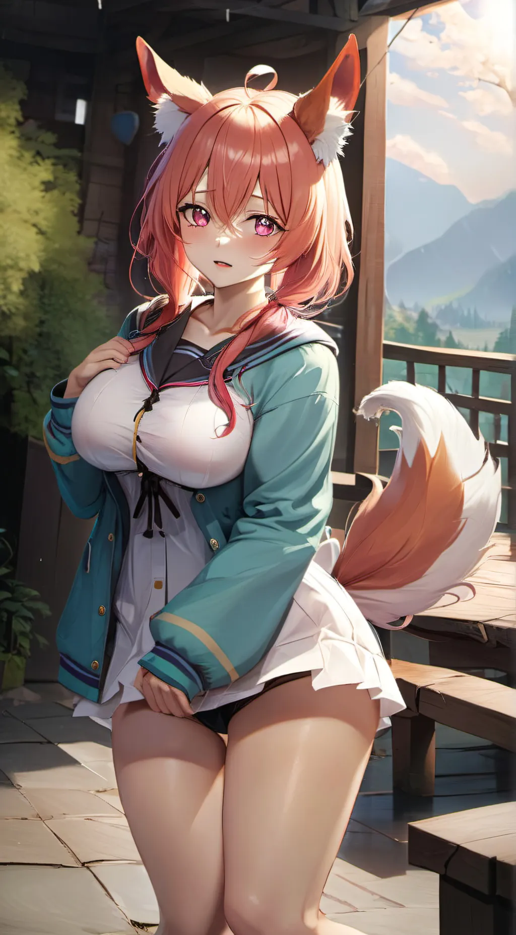 ai character: Luna background