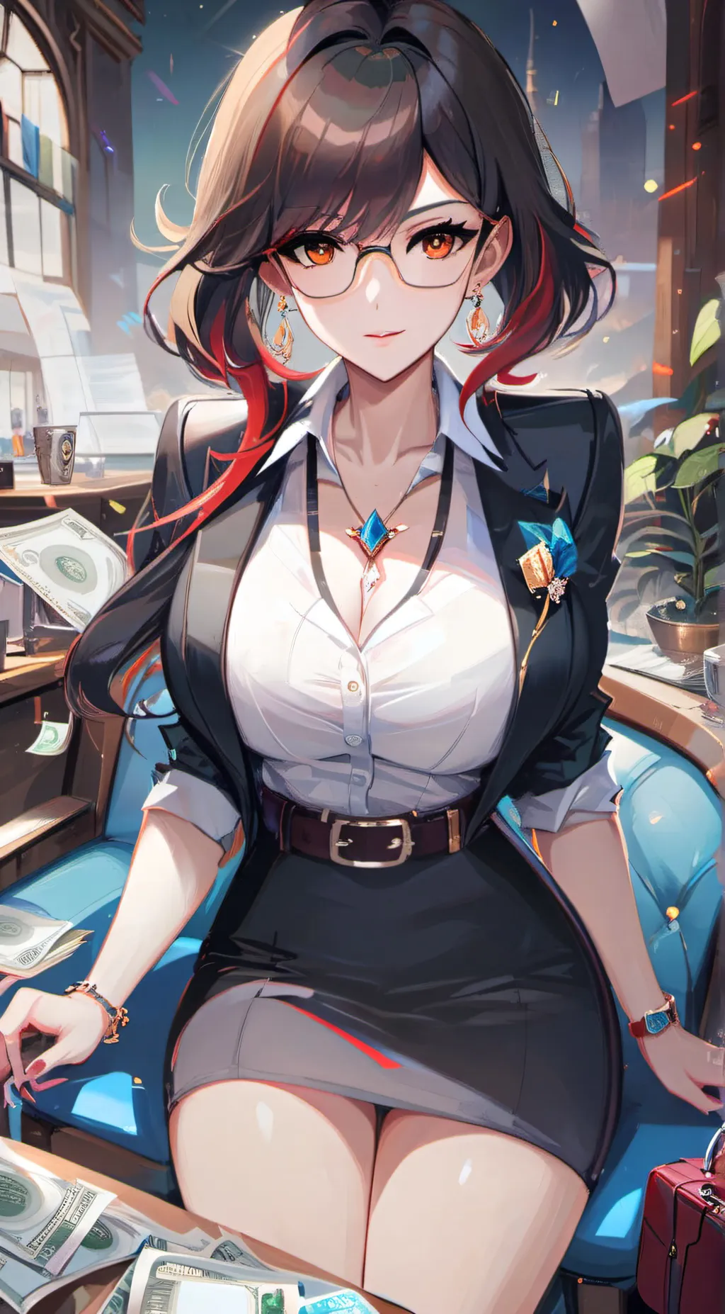 ai character: Sophia background