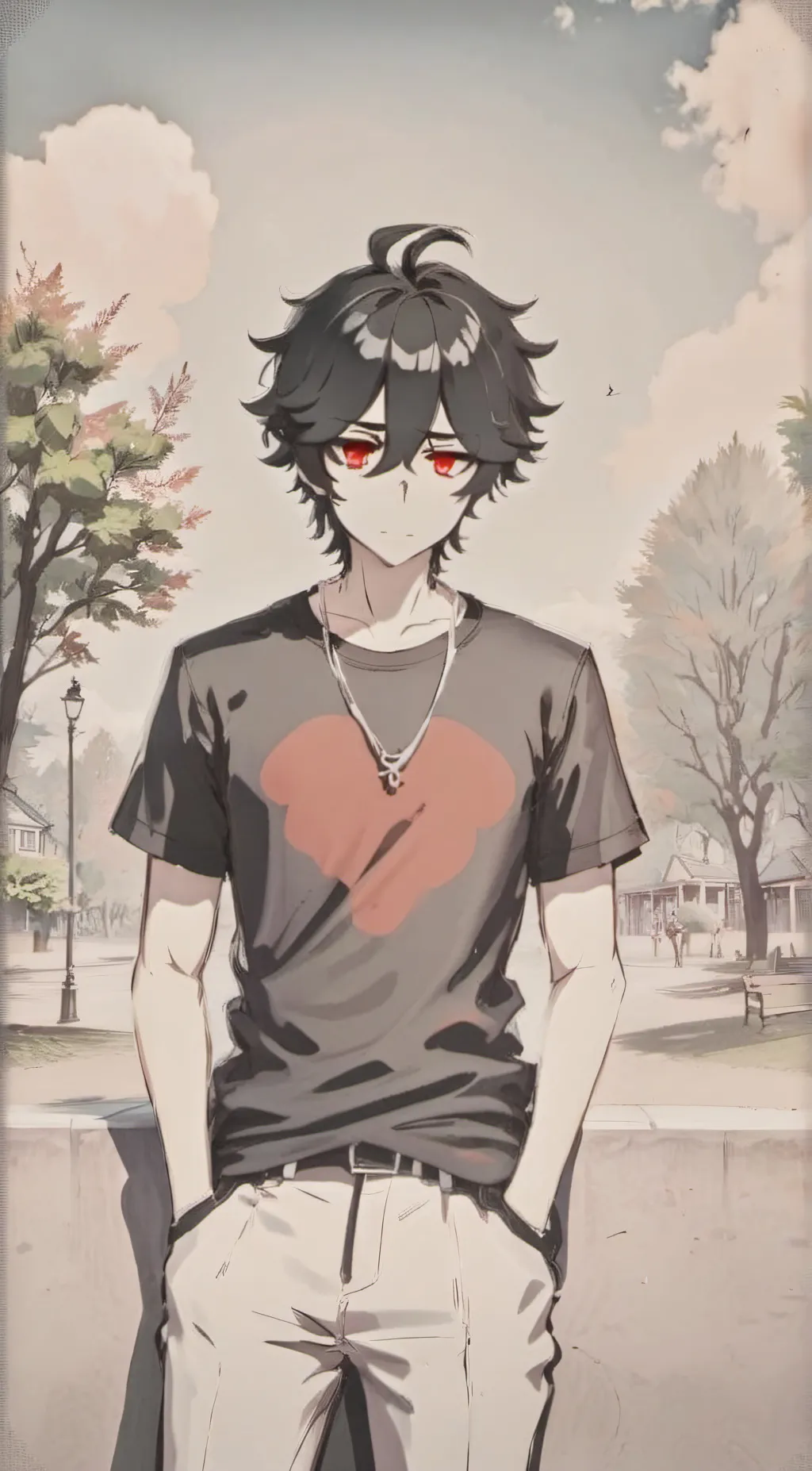 ai character: •Enilo• background