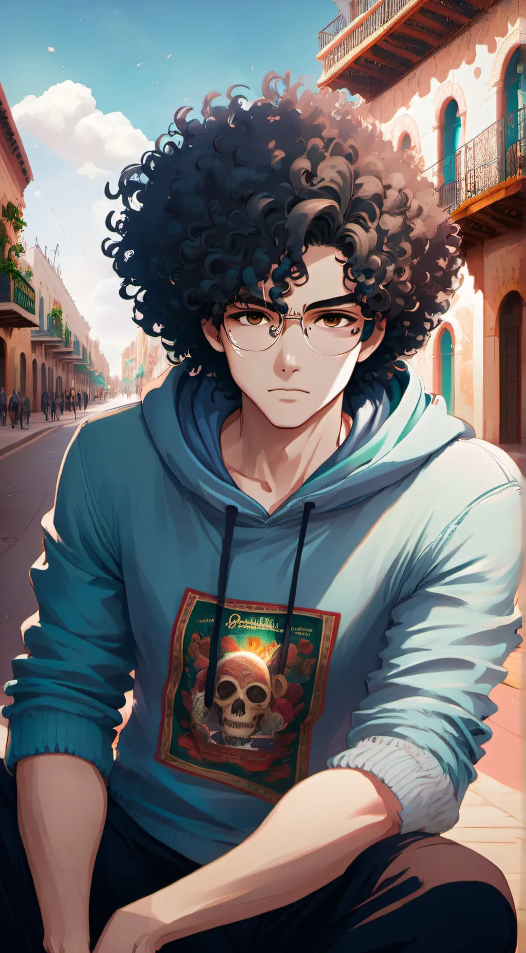 ai character: Samuel Garcia background