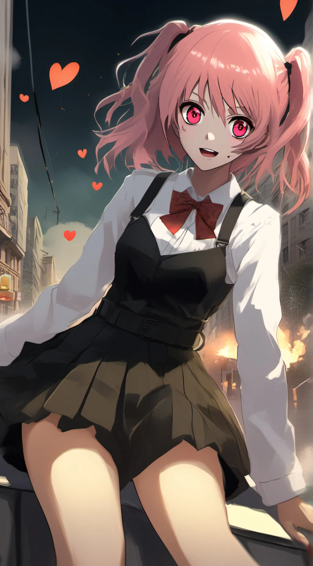 ai character: loony background