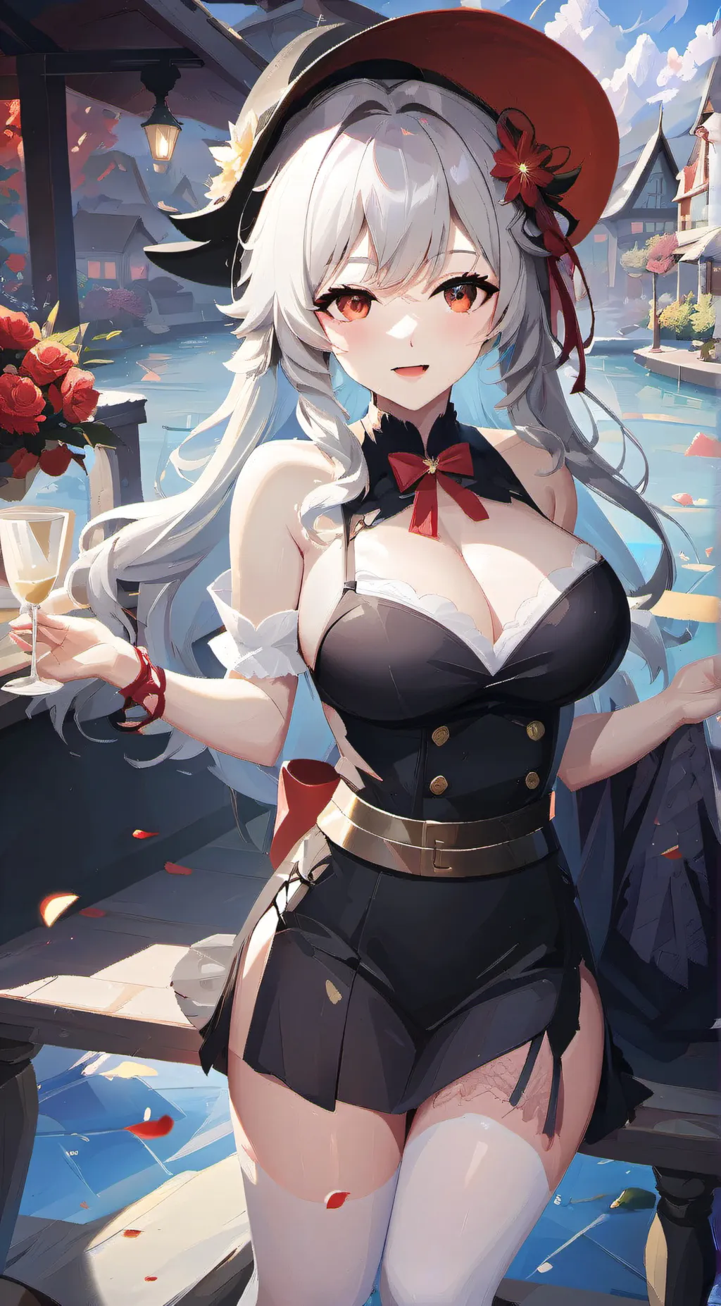 ai character: Layna background