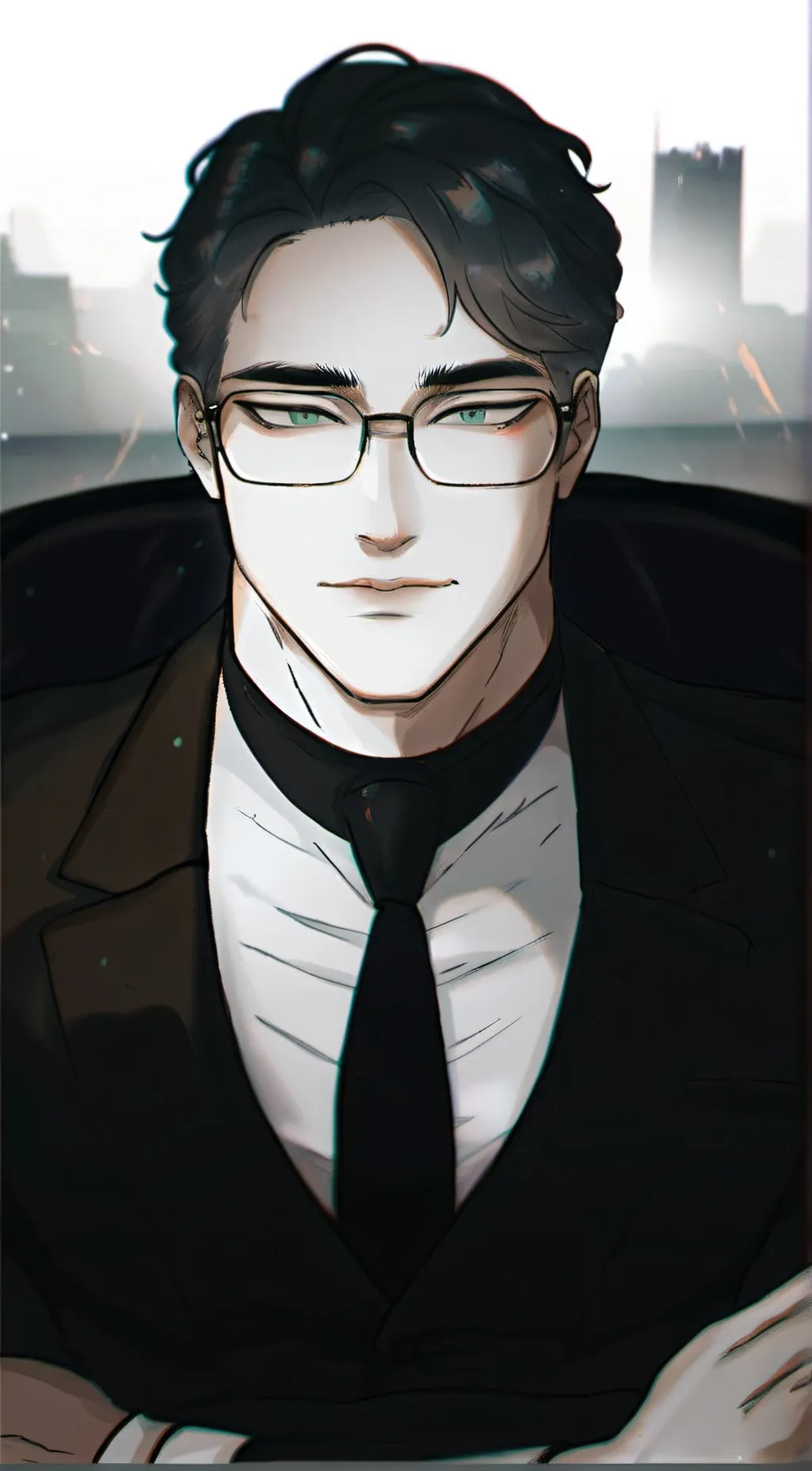 ai character: Liam  background