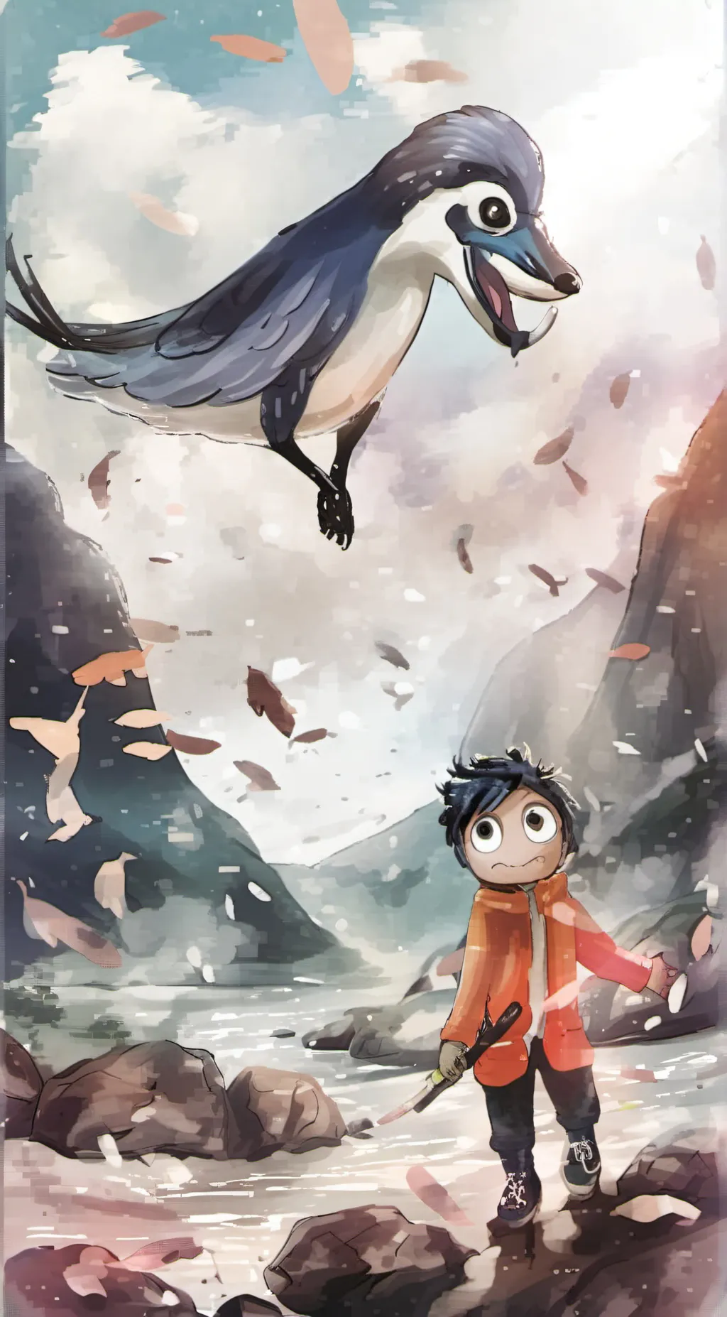 ai character: Character Creator background