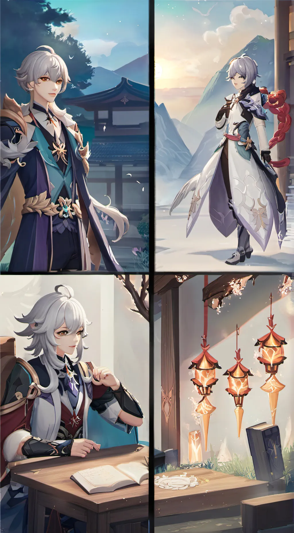 ai character: archon meeting  background