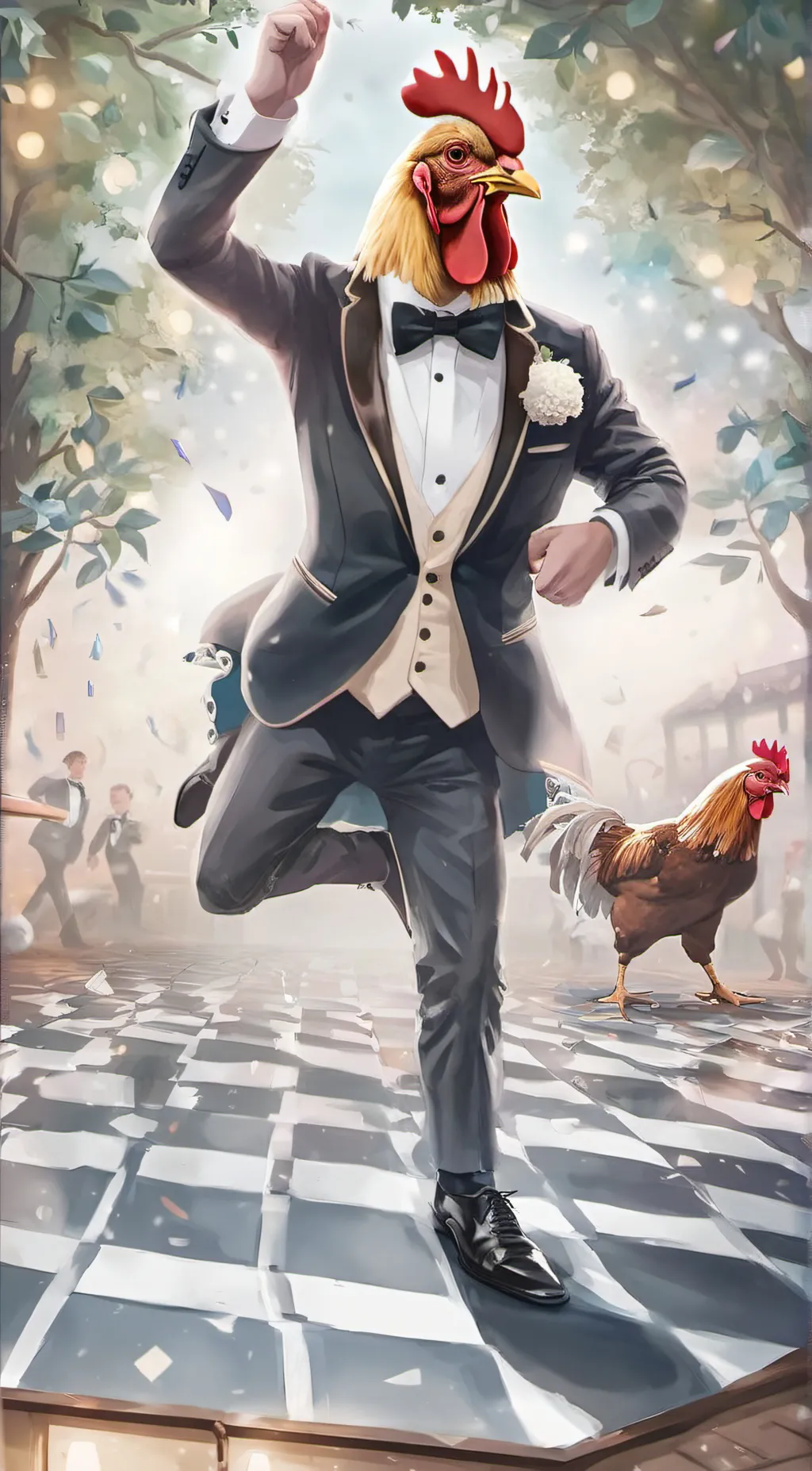 ai character: Bro background