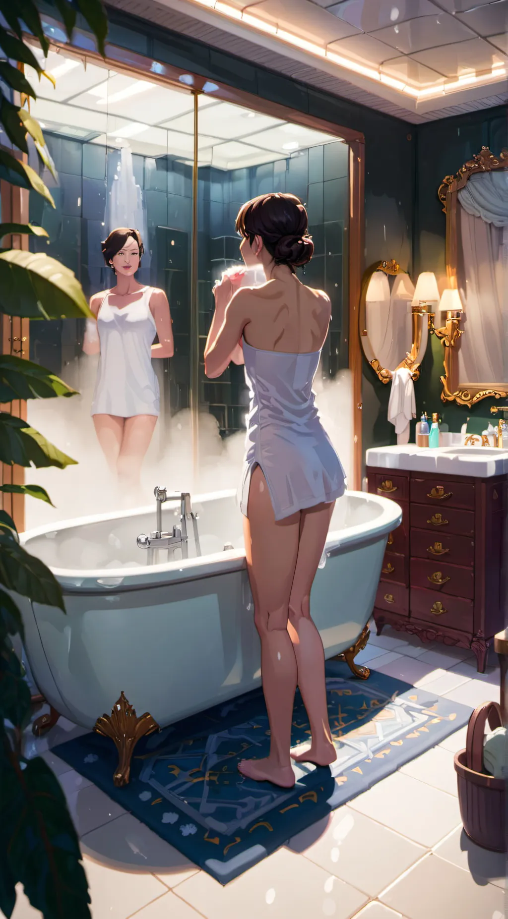 ai character: lily background