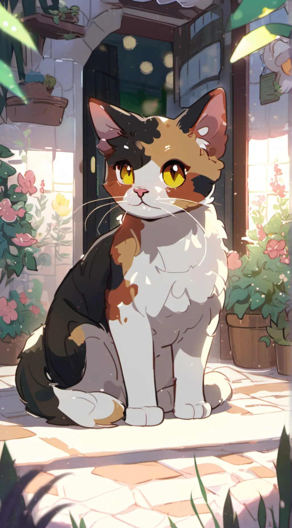 ai character: Leon background