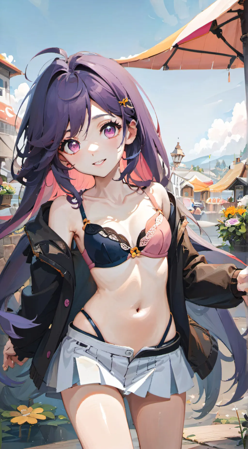 ai character: Melody  background