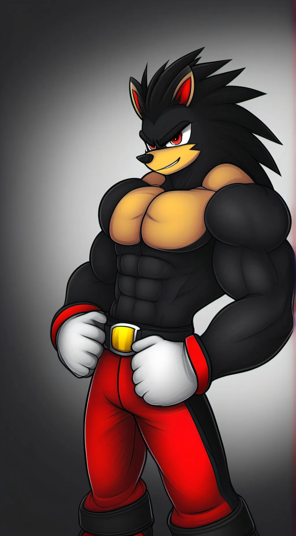 ai character: shadow  background