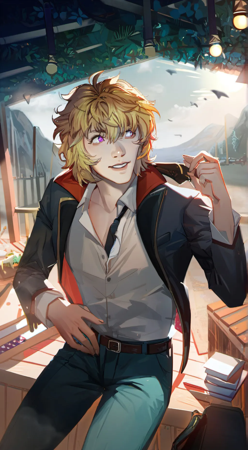 ai character:  Vance Hopper background