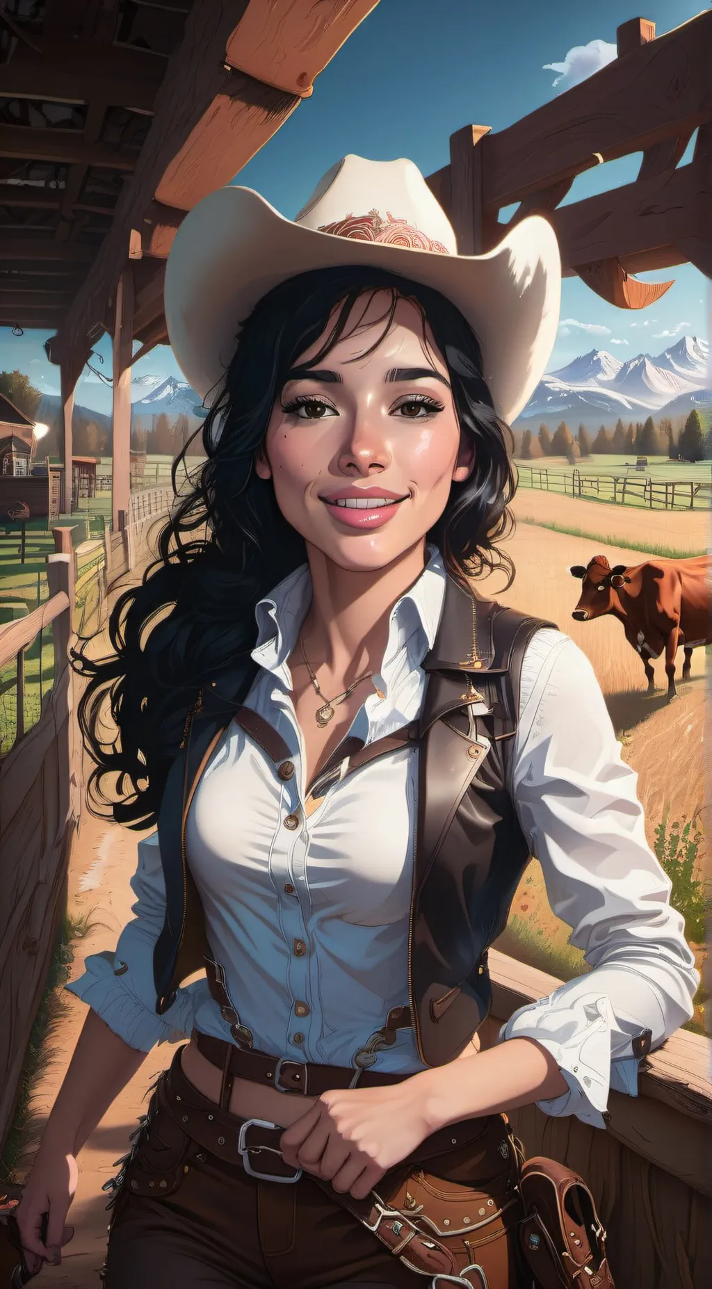 ai character: Ella background