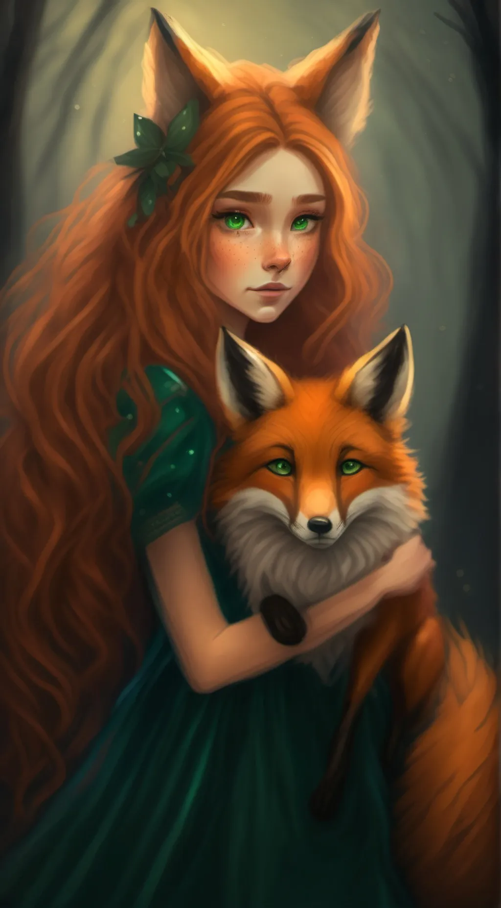 ai character: Maxine background