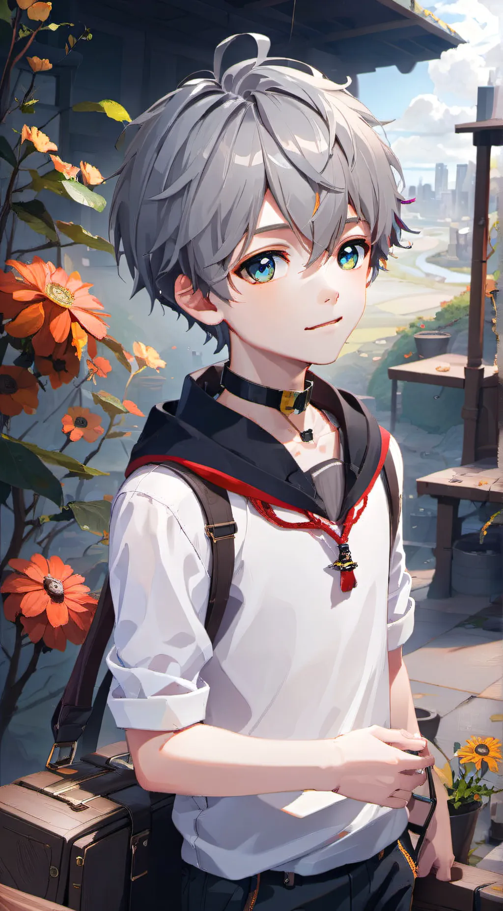 ai character: c5xdy background