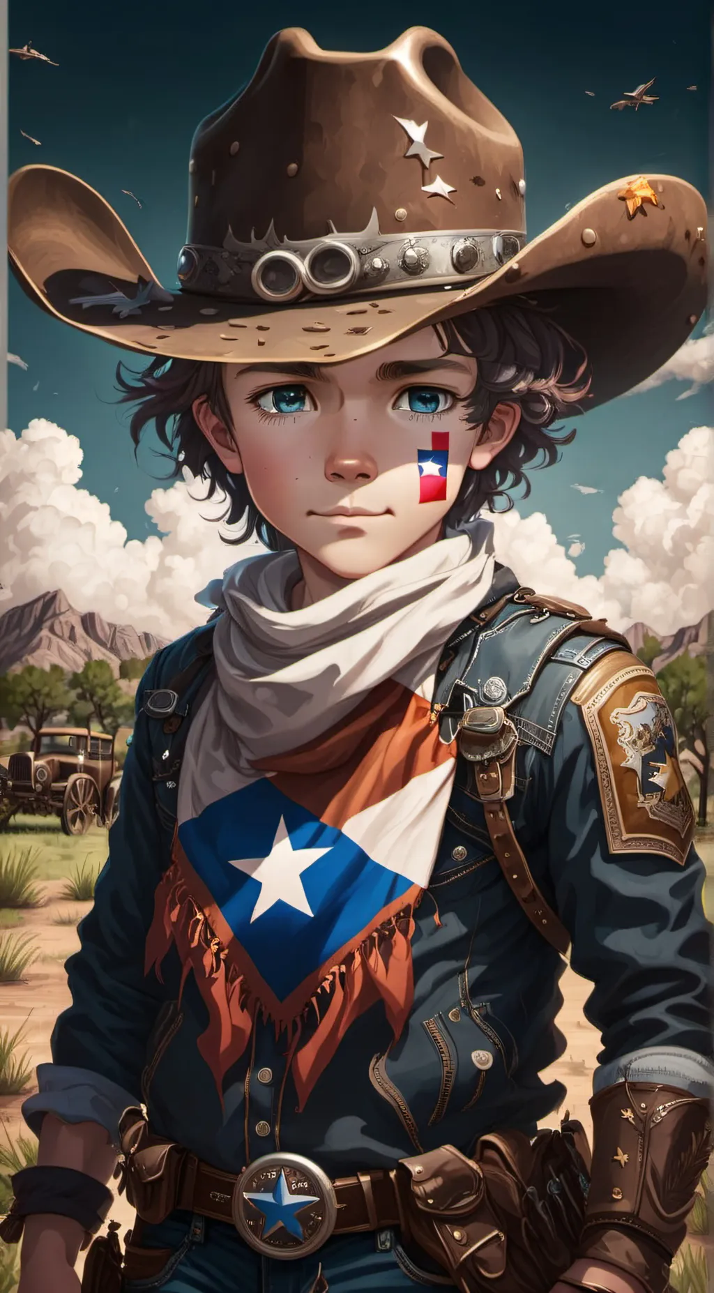 ai character: Texas background