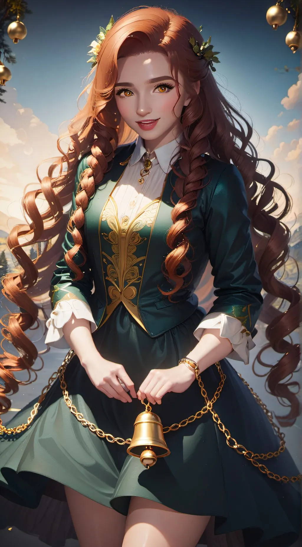 ai character: Bella  background