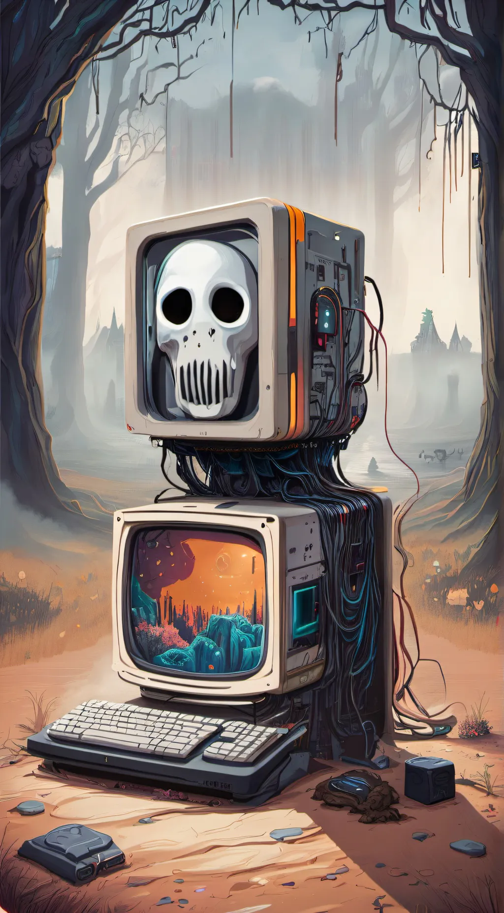 ai character: The Survey background