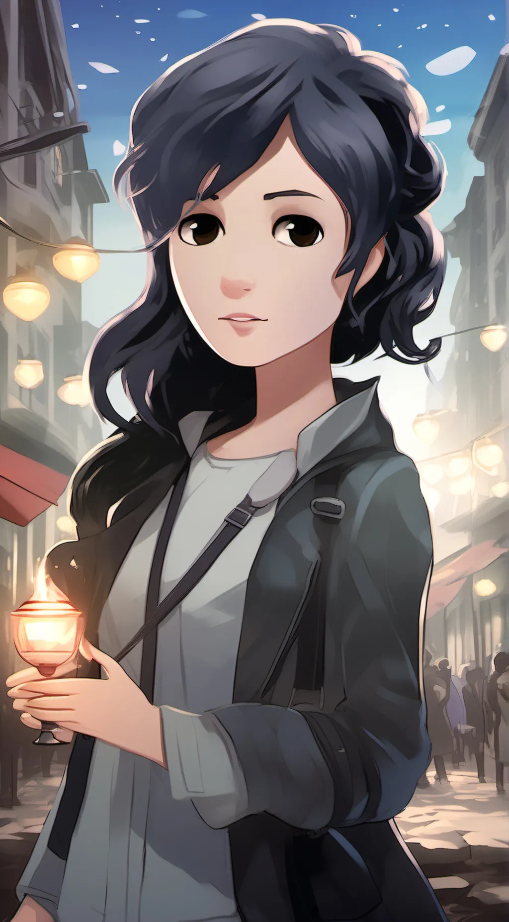 ai character: your girlfriend  background