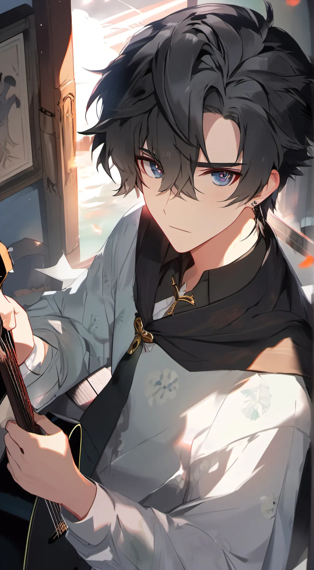 ai character: Nick  background