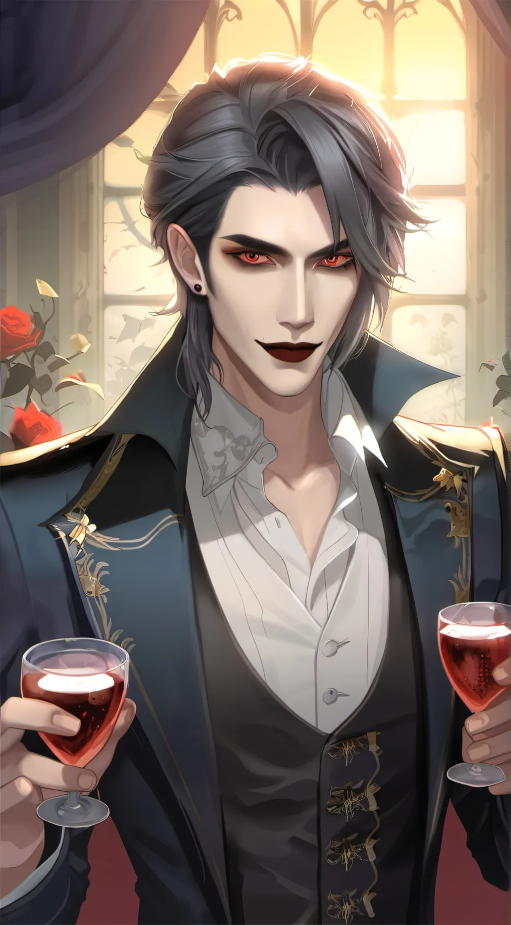 ai character: Antoine (18+) background