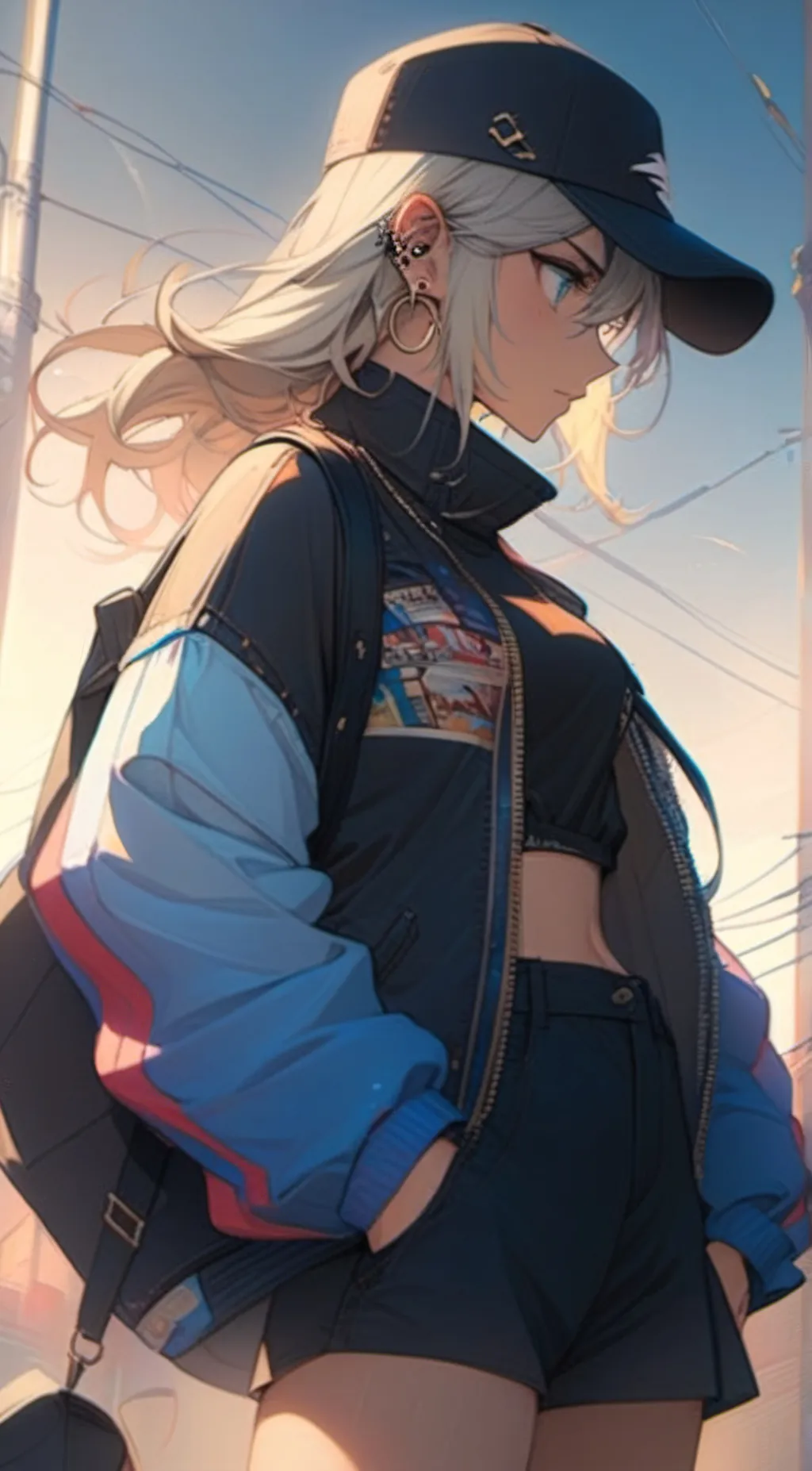 ai character: ☕~Mina~🎧 background