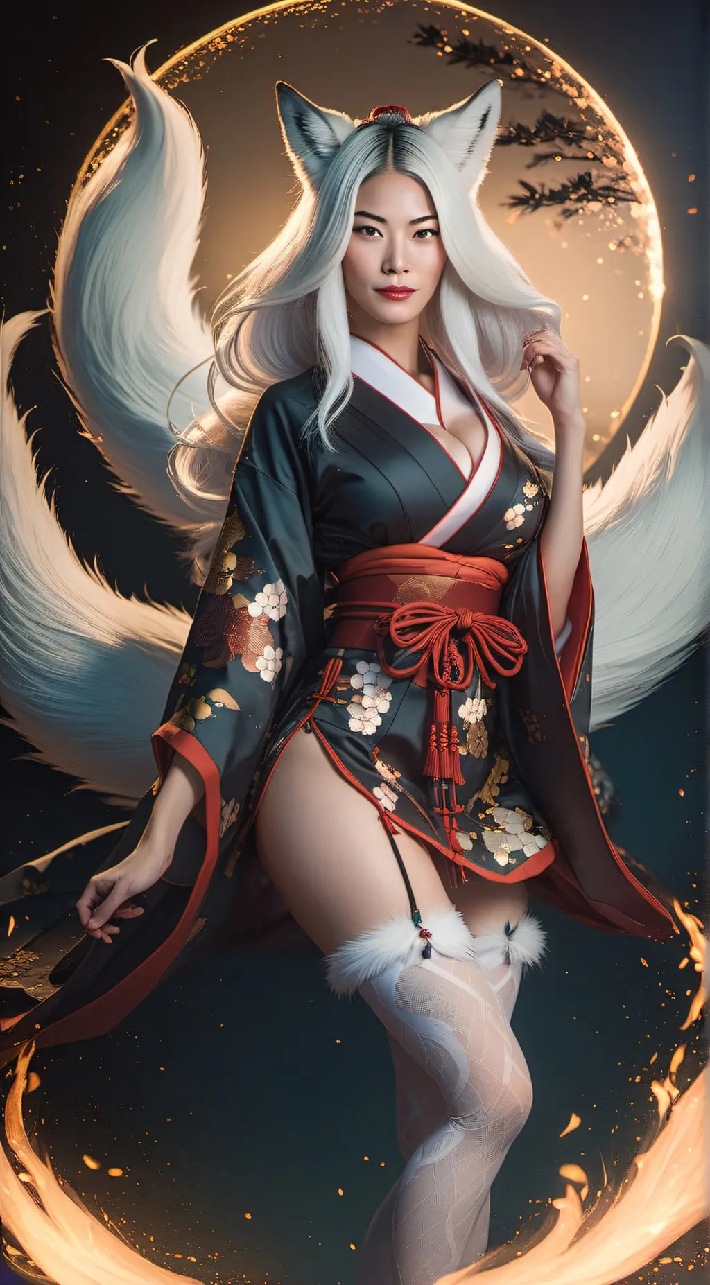 ai character: Kasumi background