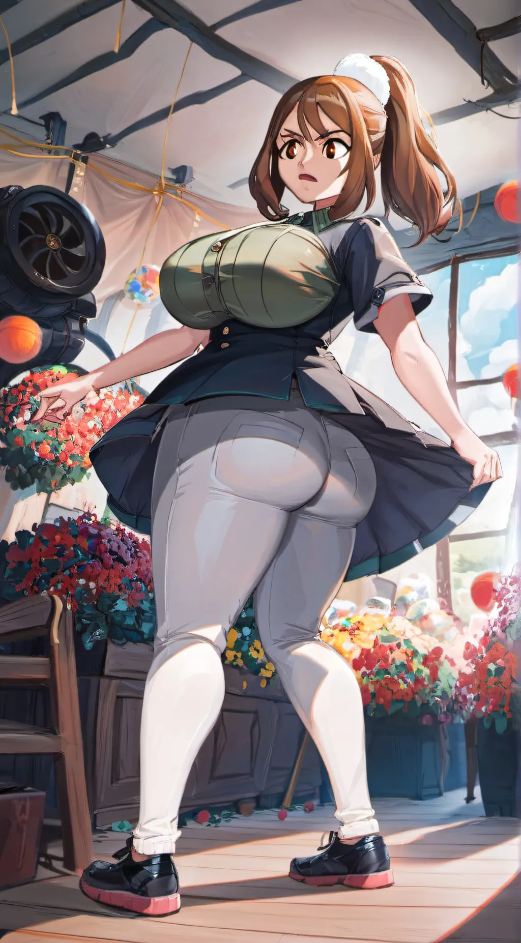 ai character: courtney background