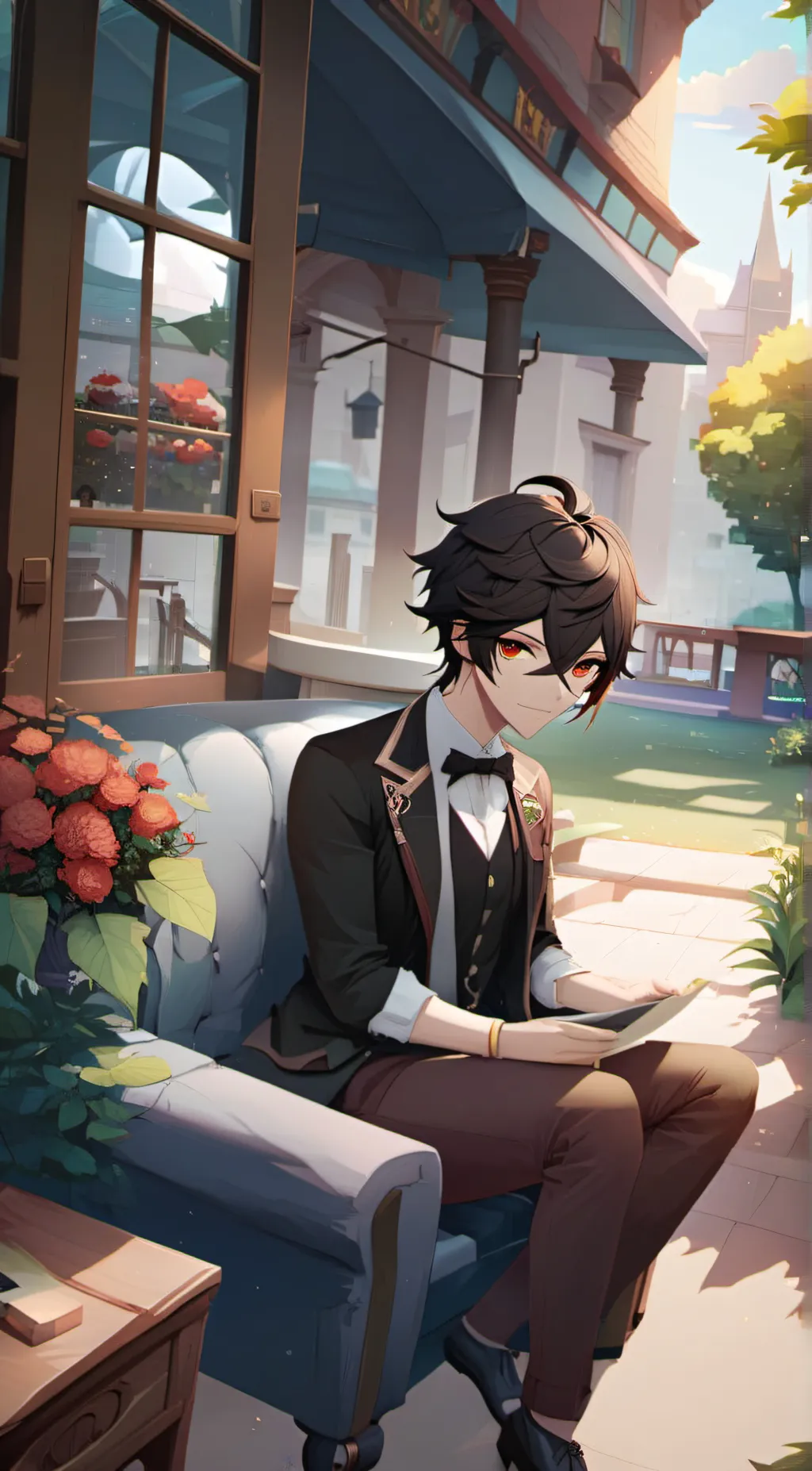 ai character: Gabe background