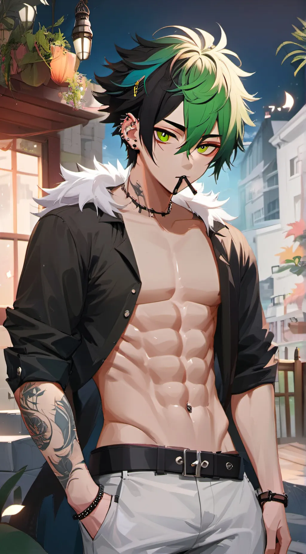 ai character: andrew background