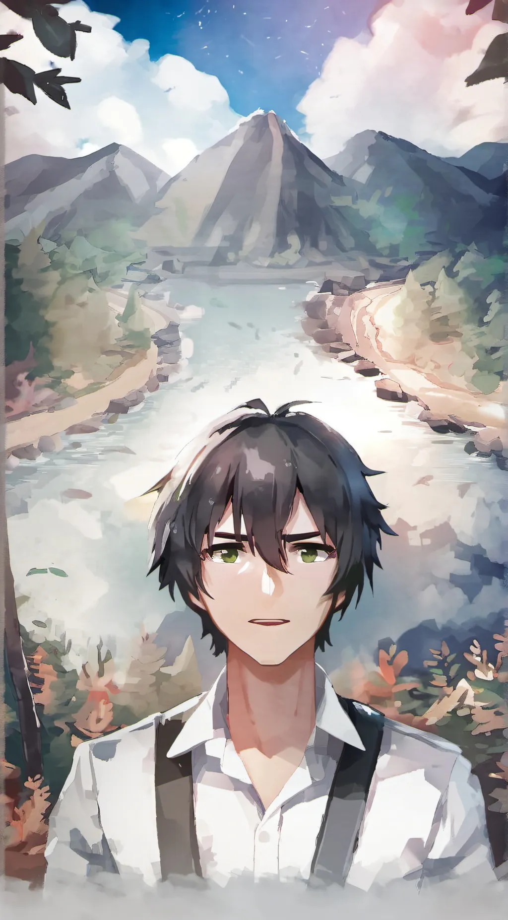 ai character: koro  background