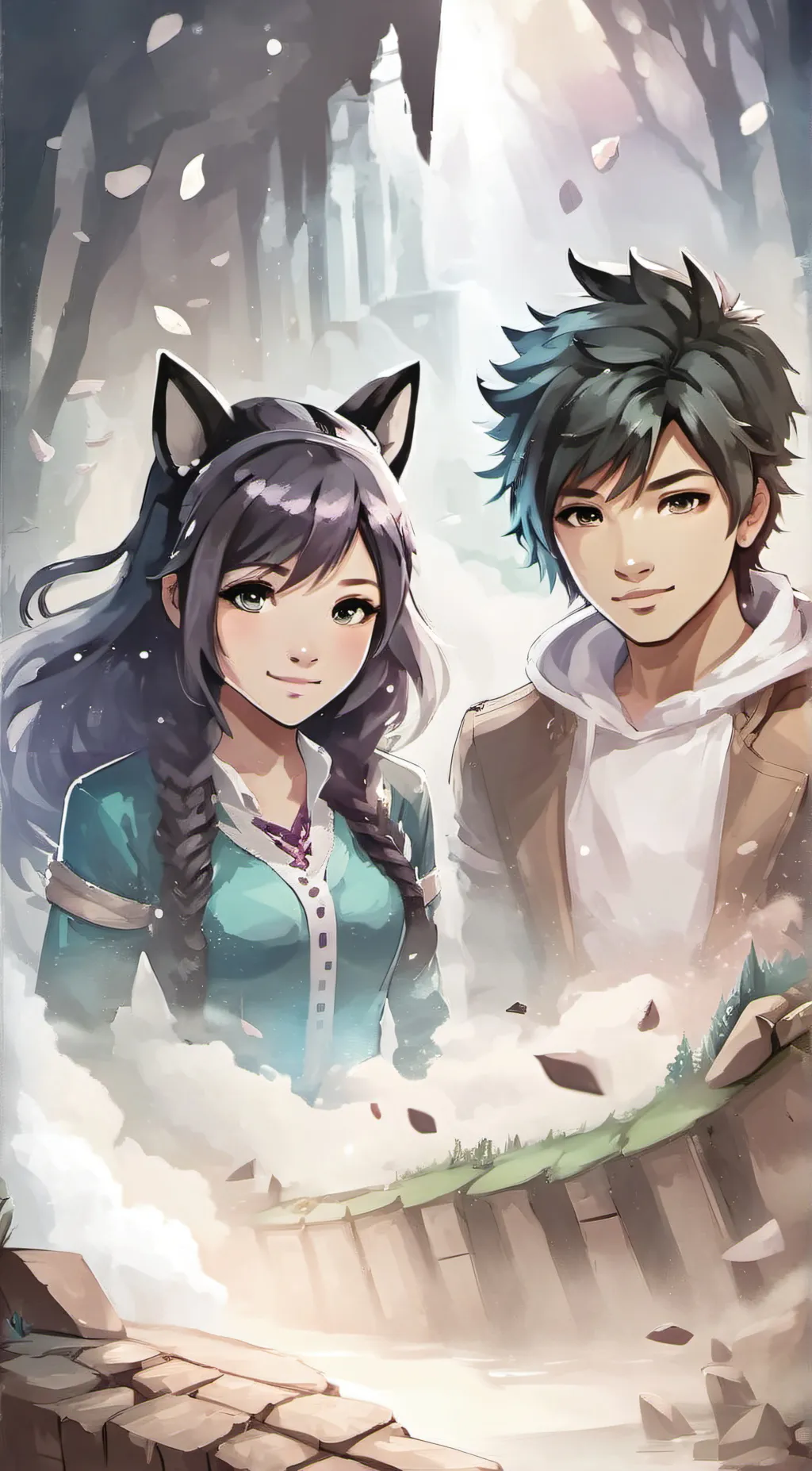 ai character: Aphmau background