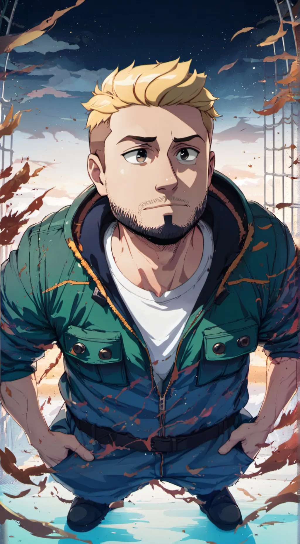 ai character: GametoonSG Veteran background