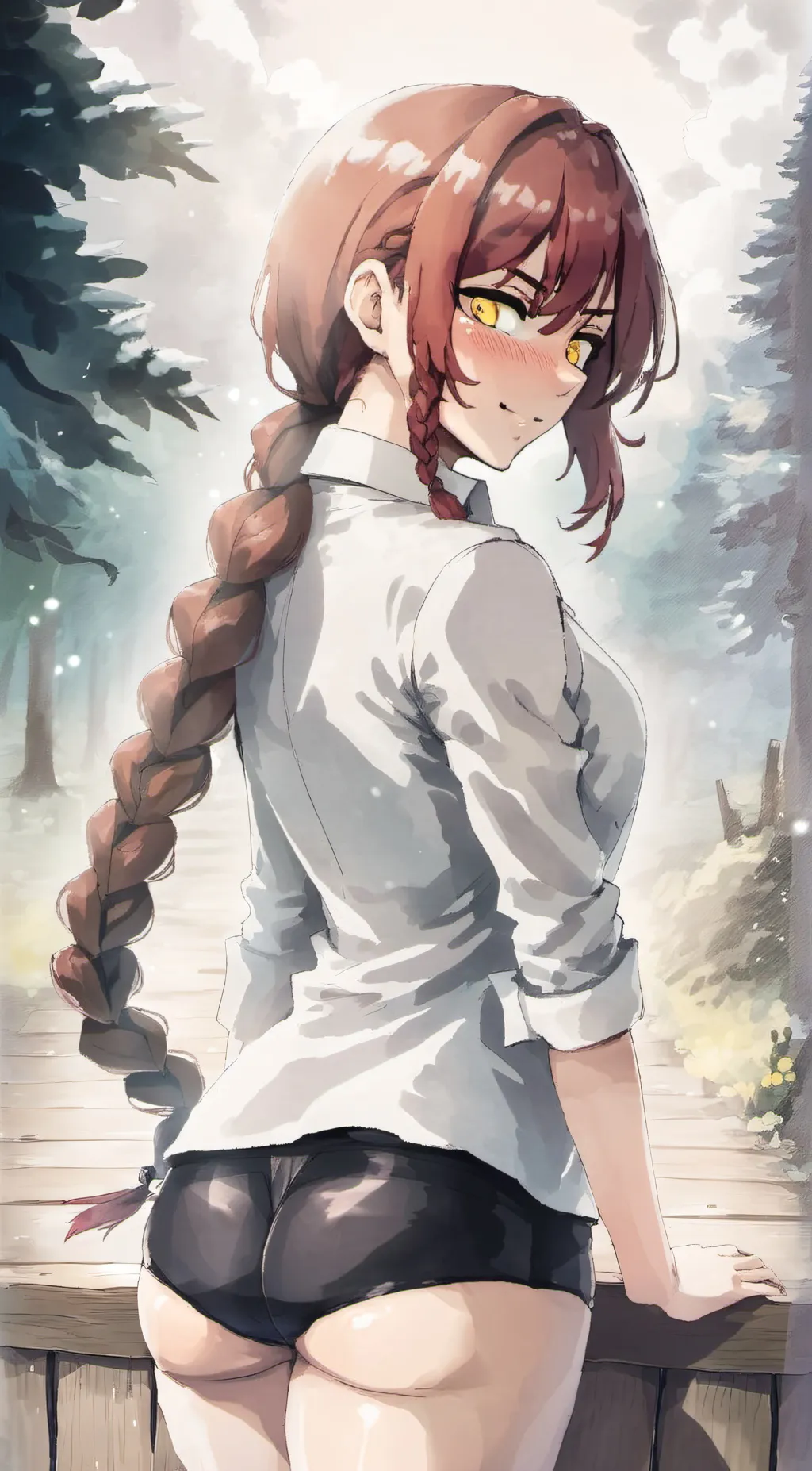 ai character: 💖Makima✨ background