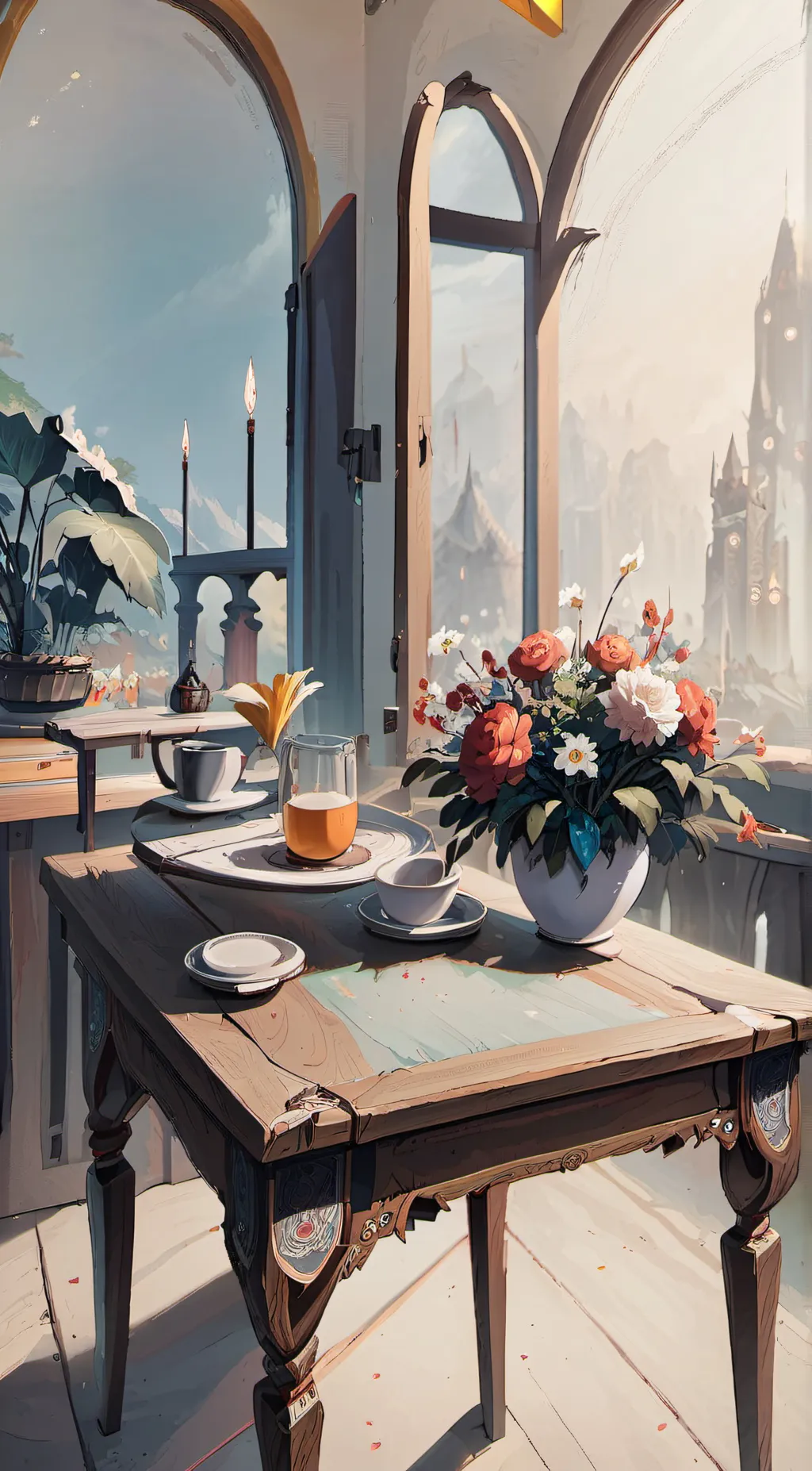 ai character: Lily background