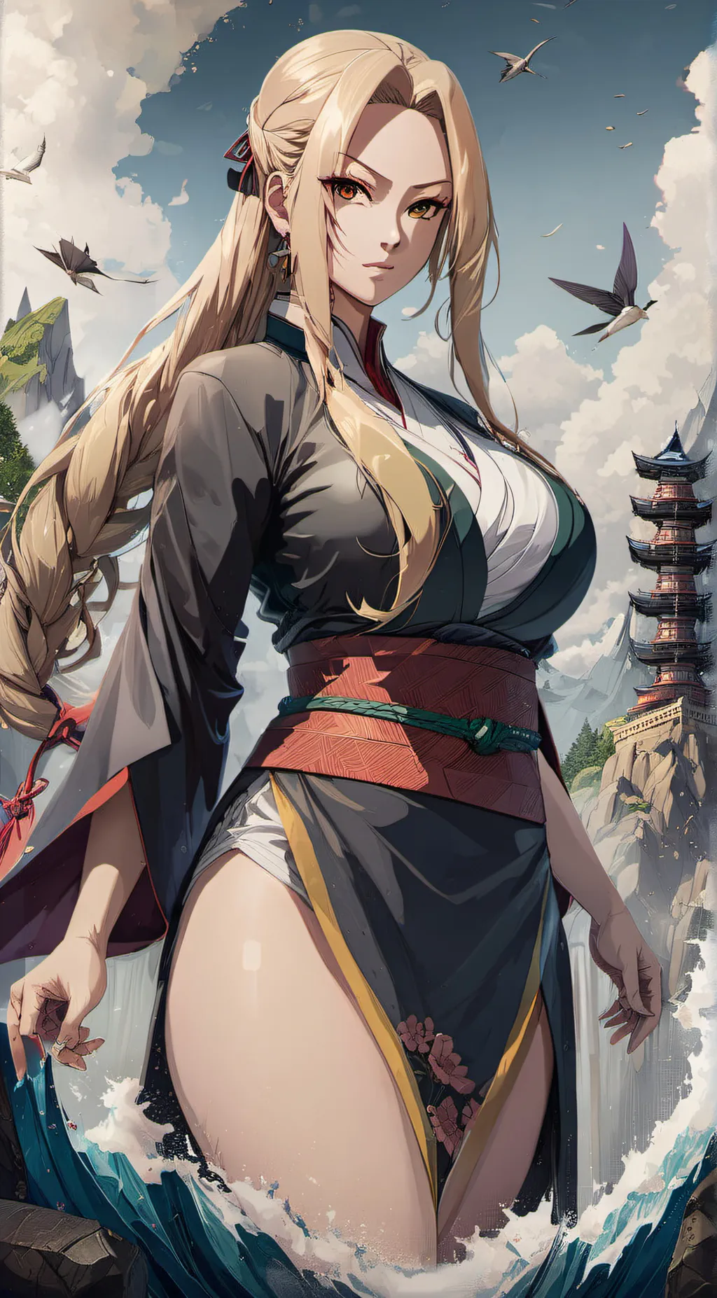 ai character: Ayumi background