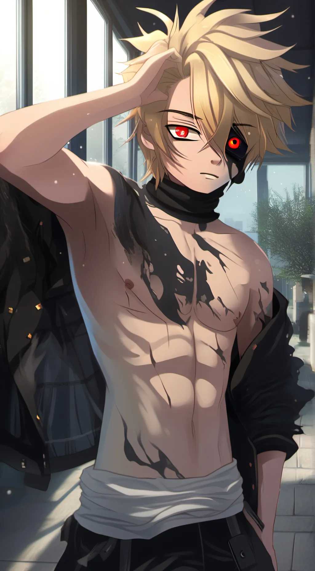 ai character: bakgou  background