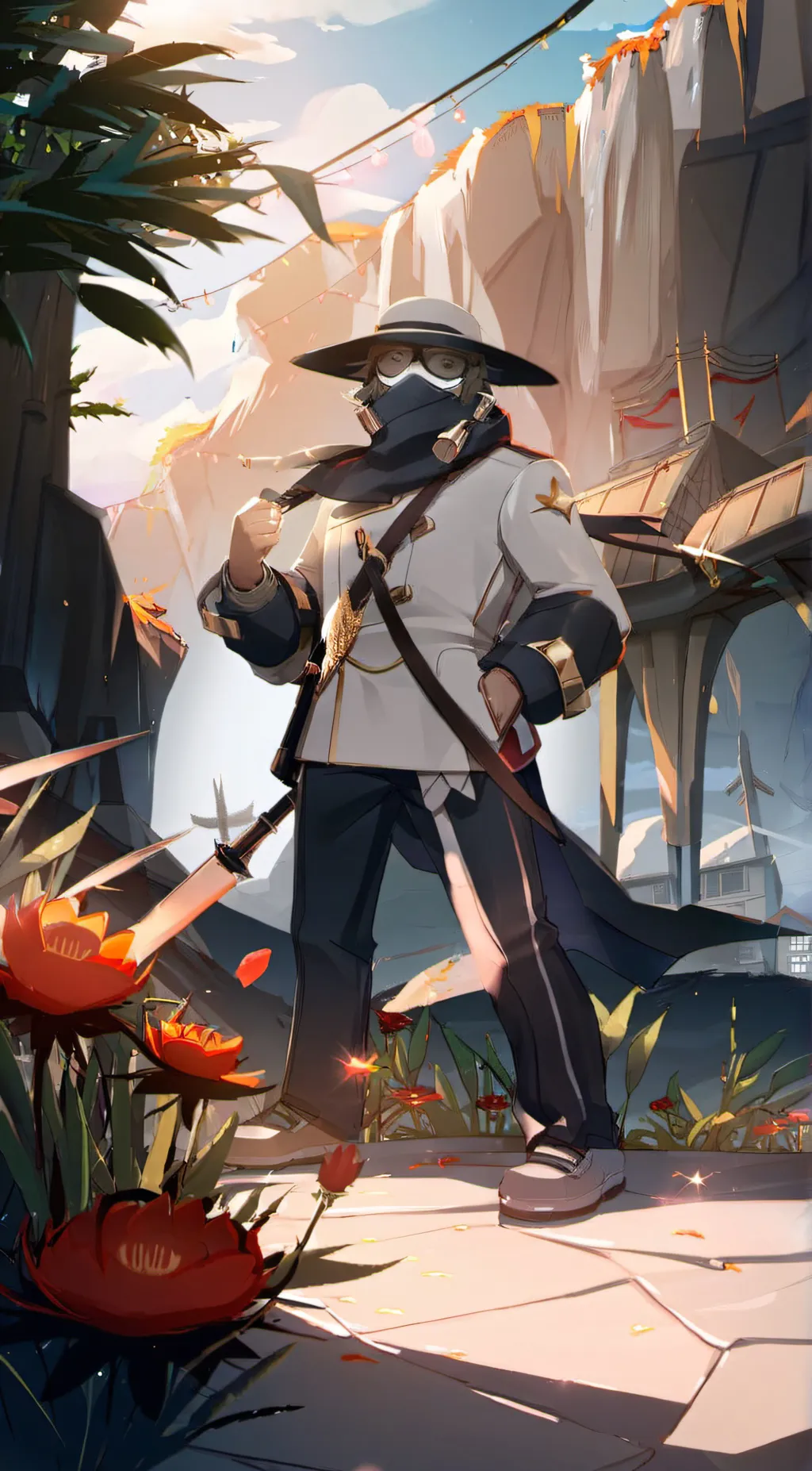 ai character: Phantom background