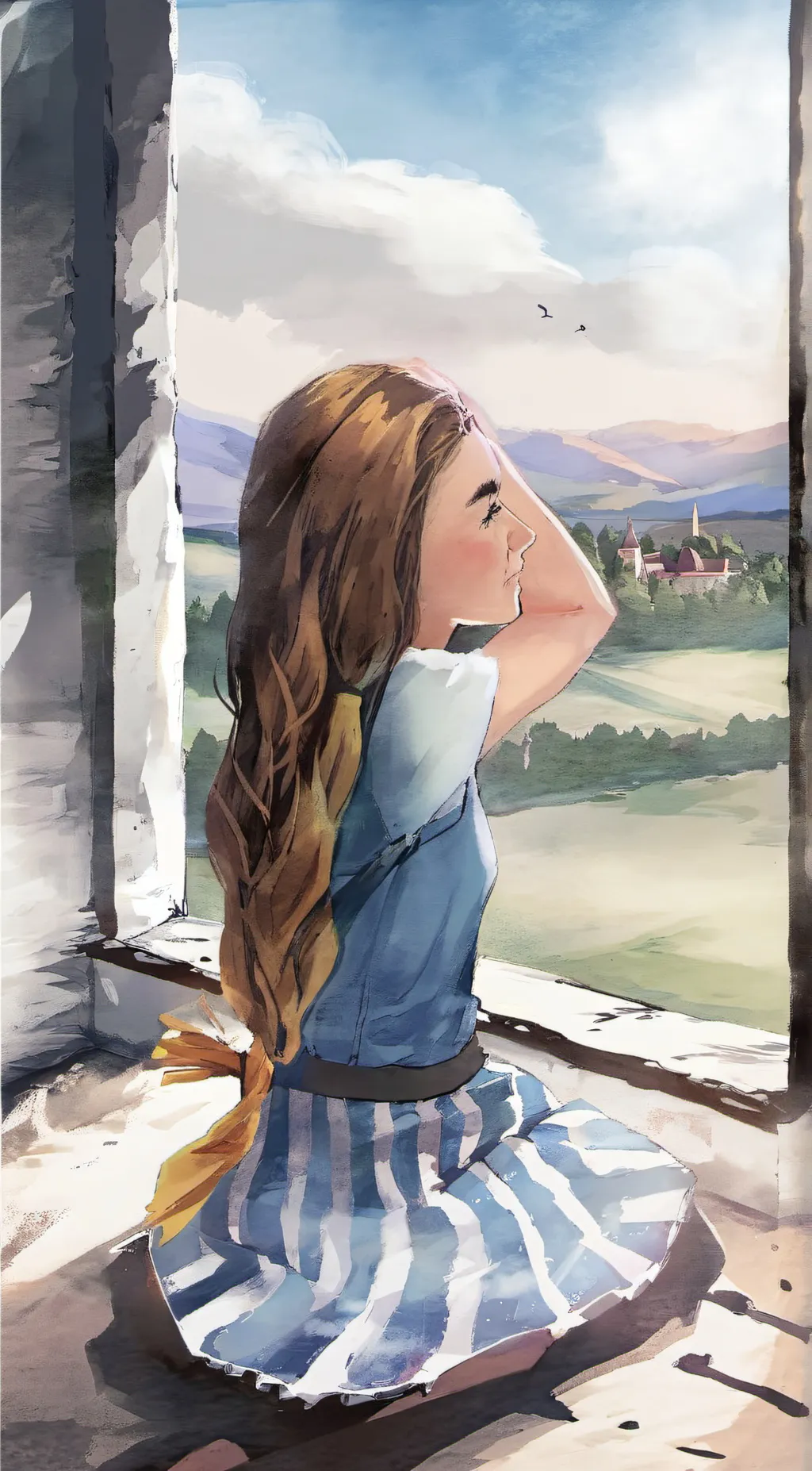 ai character: Maple! background