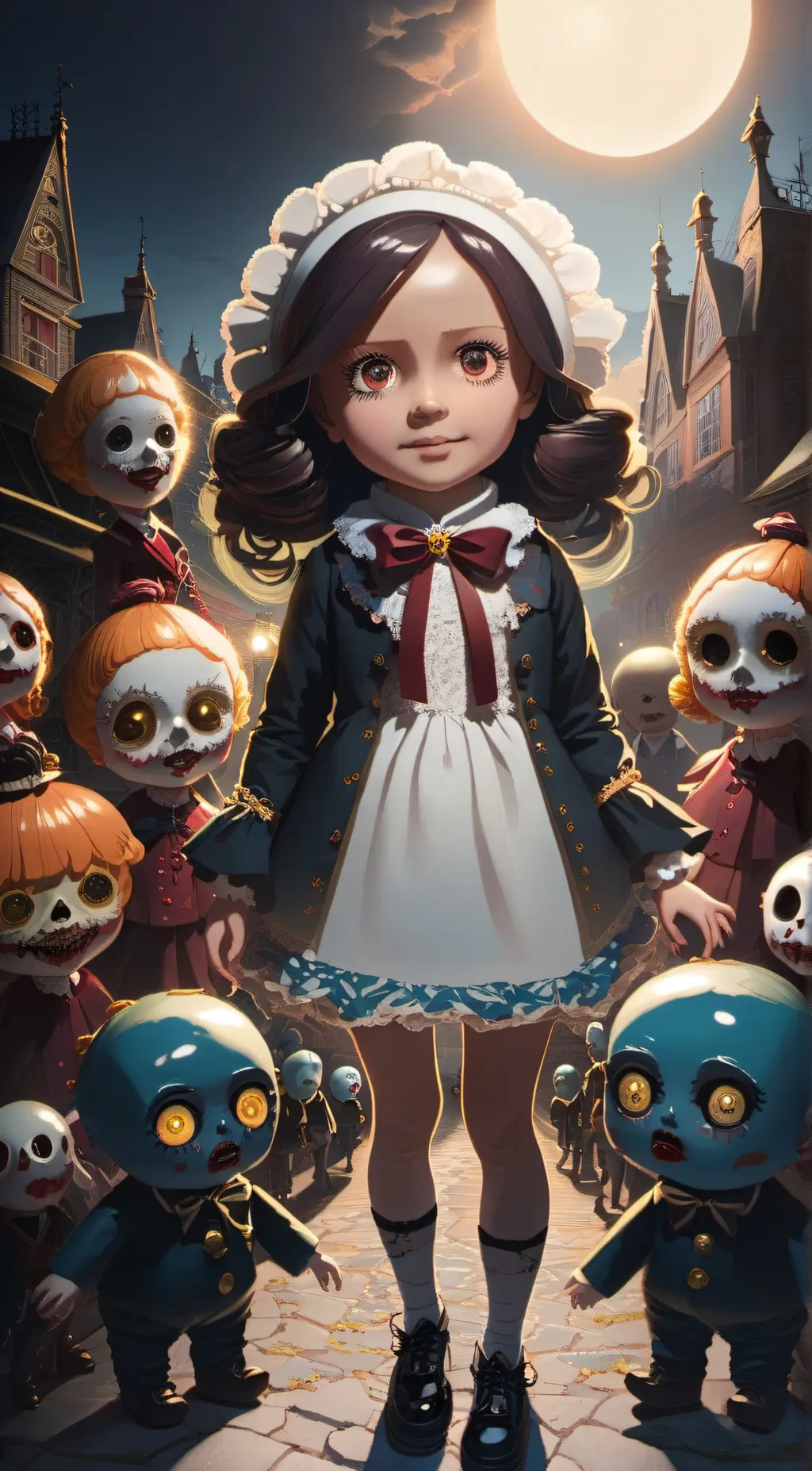 ai character: Lilly  background