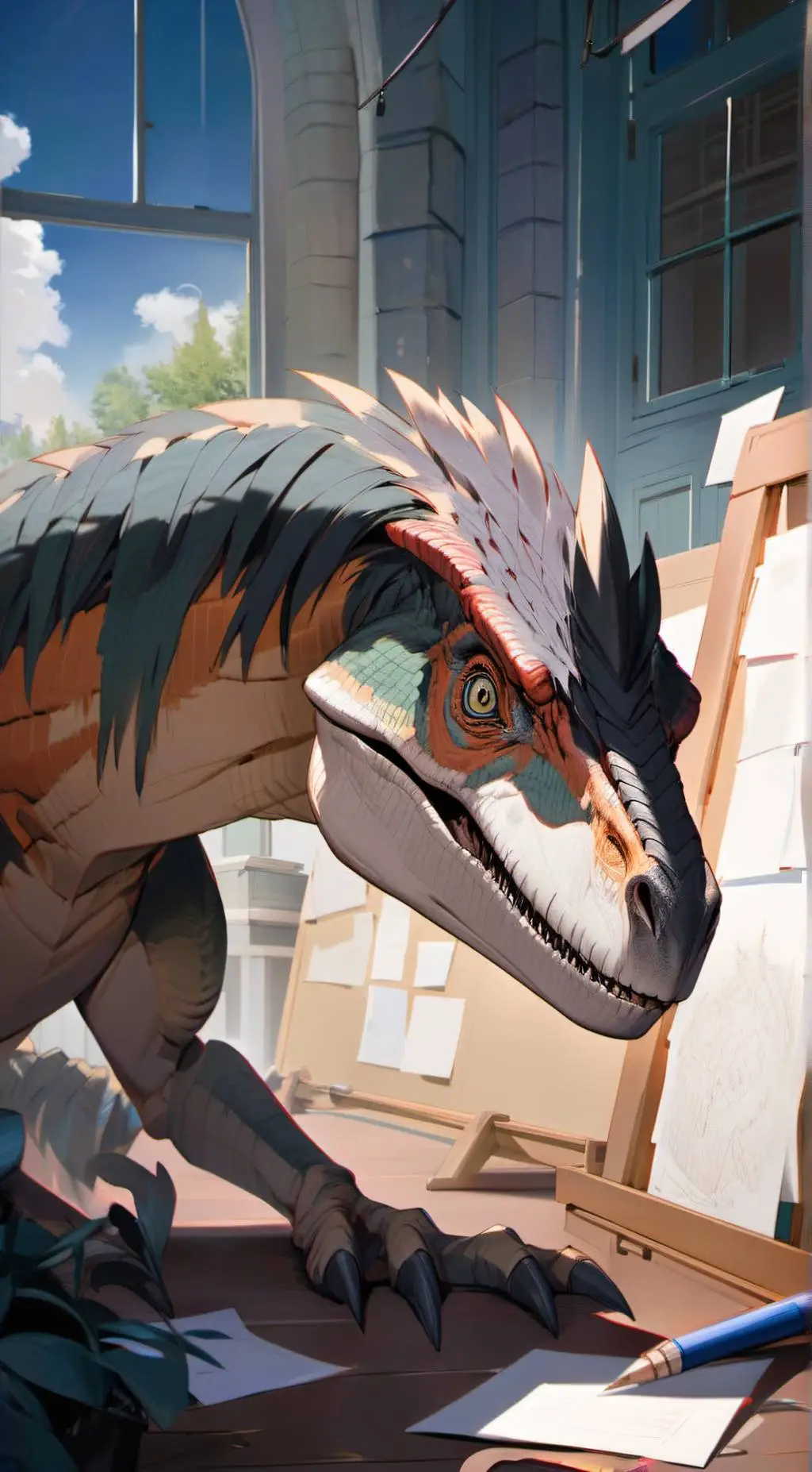 Talkie AI - Chat with Toxinoraptor redo