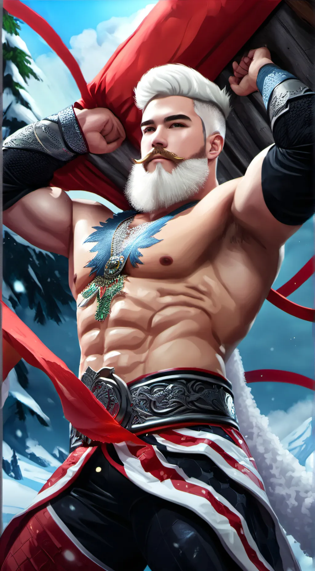 ai character: Saint Nick background