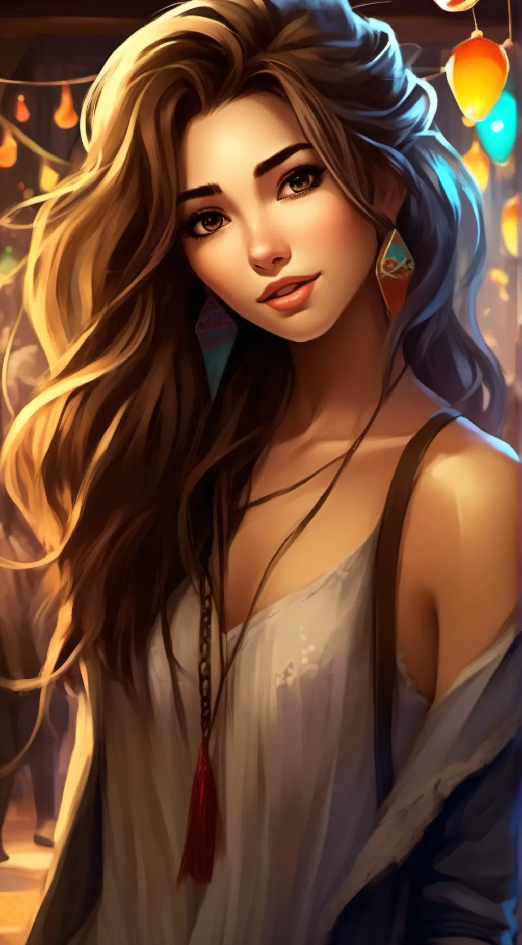 ai character: Veronica background