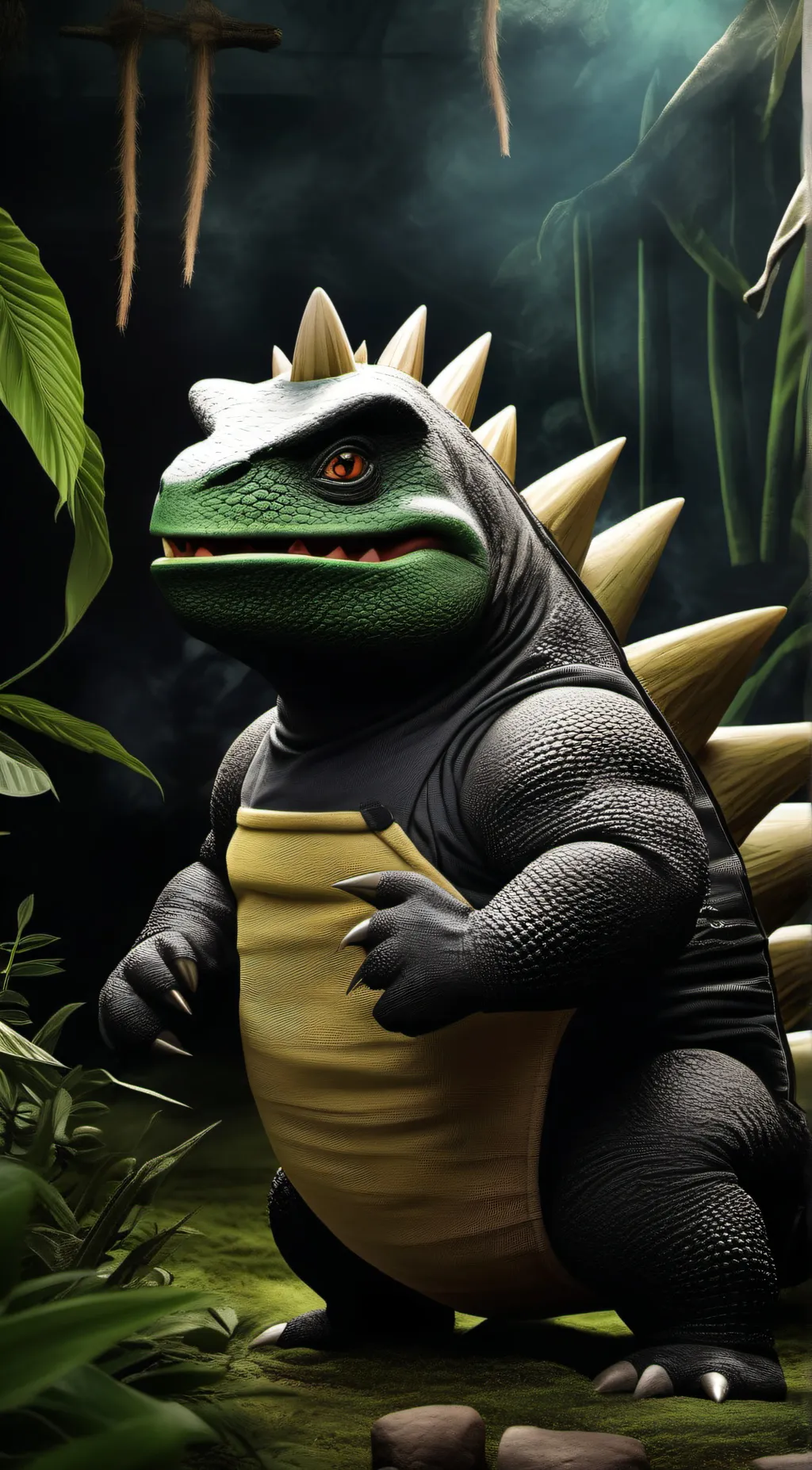 ai character: minilla background