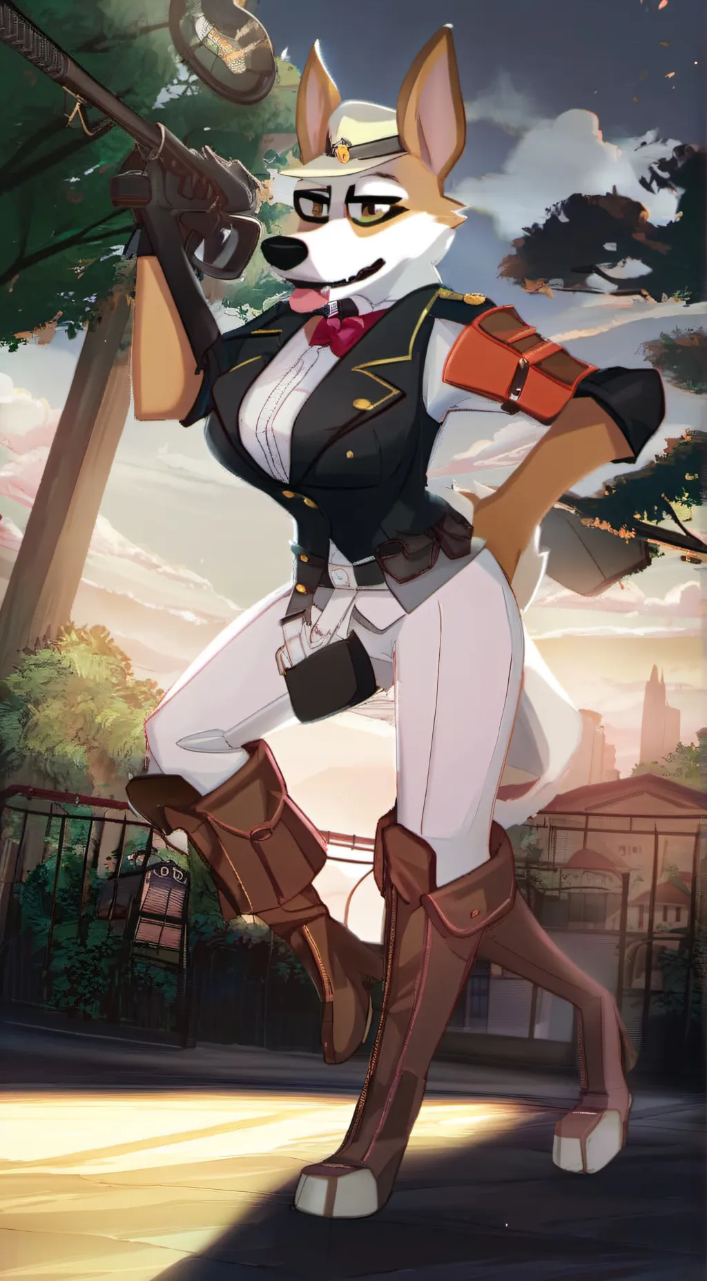 ai character: Sergeant O'fera background