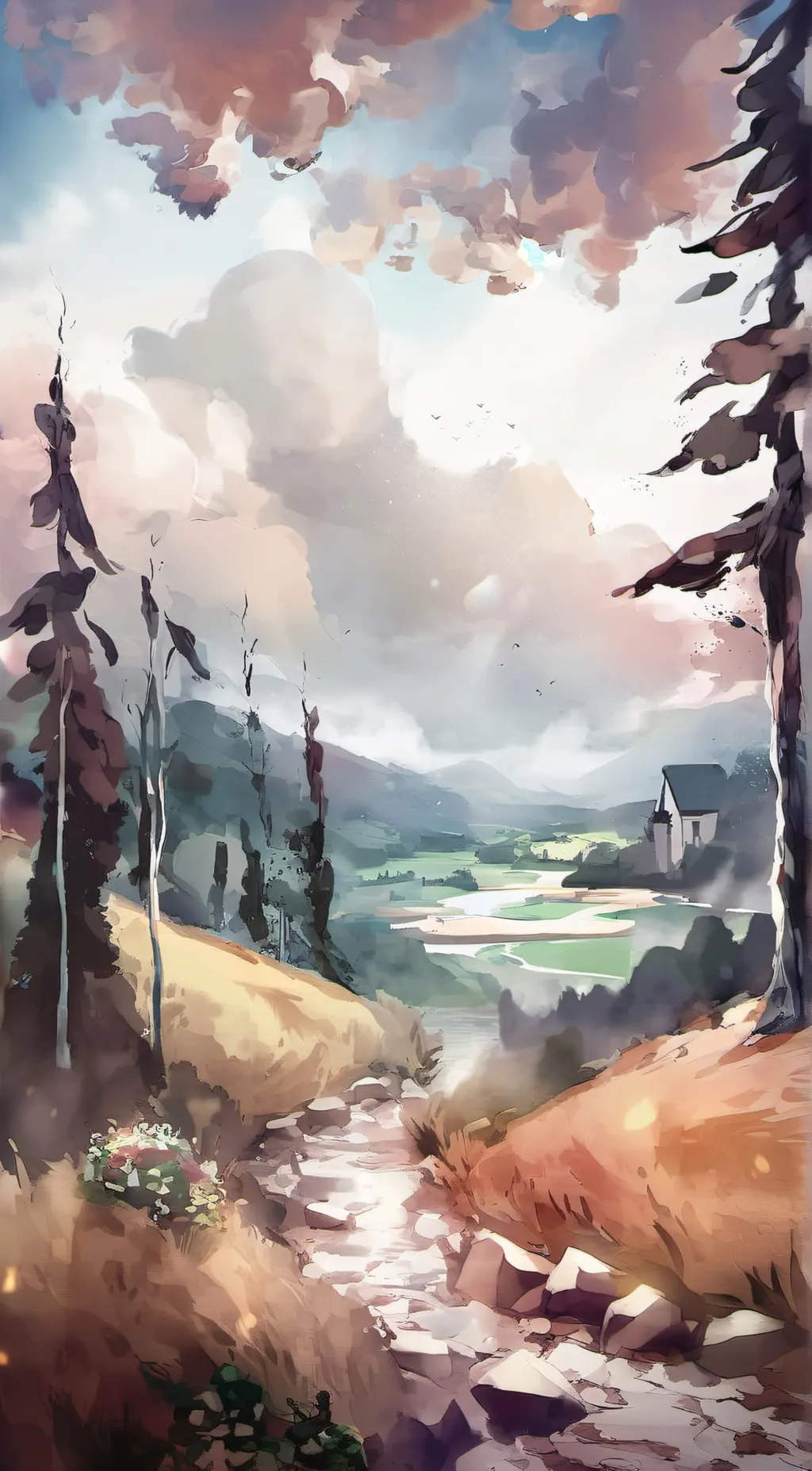 ai character: 🎉Anime New Year's🎉 background