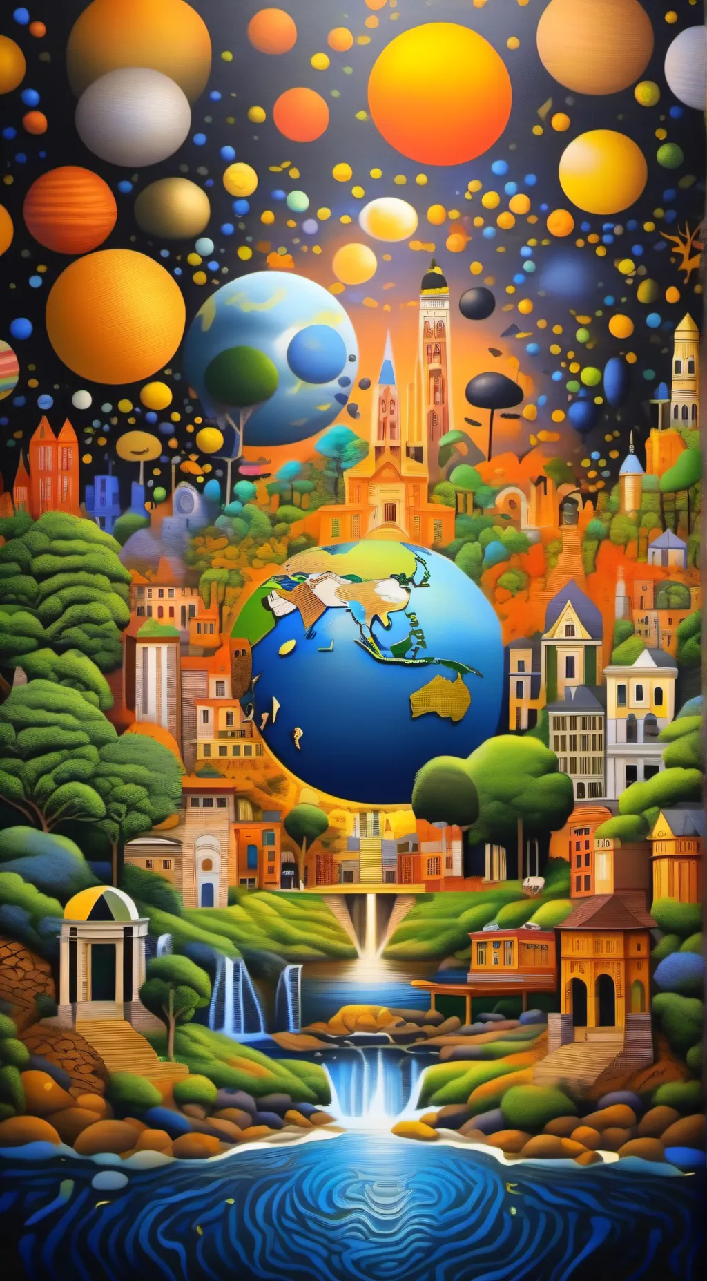 ai character: World background