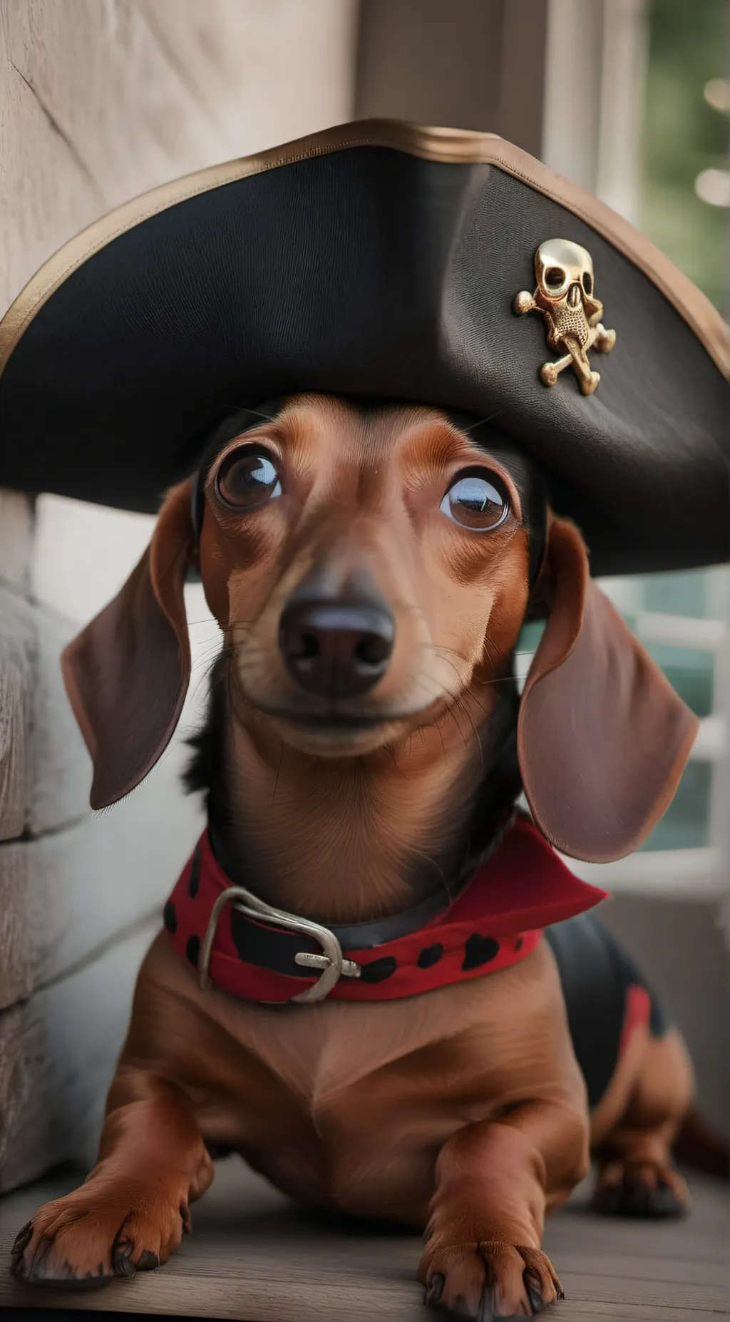 ai character: captain the pirate background