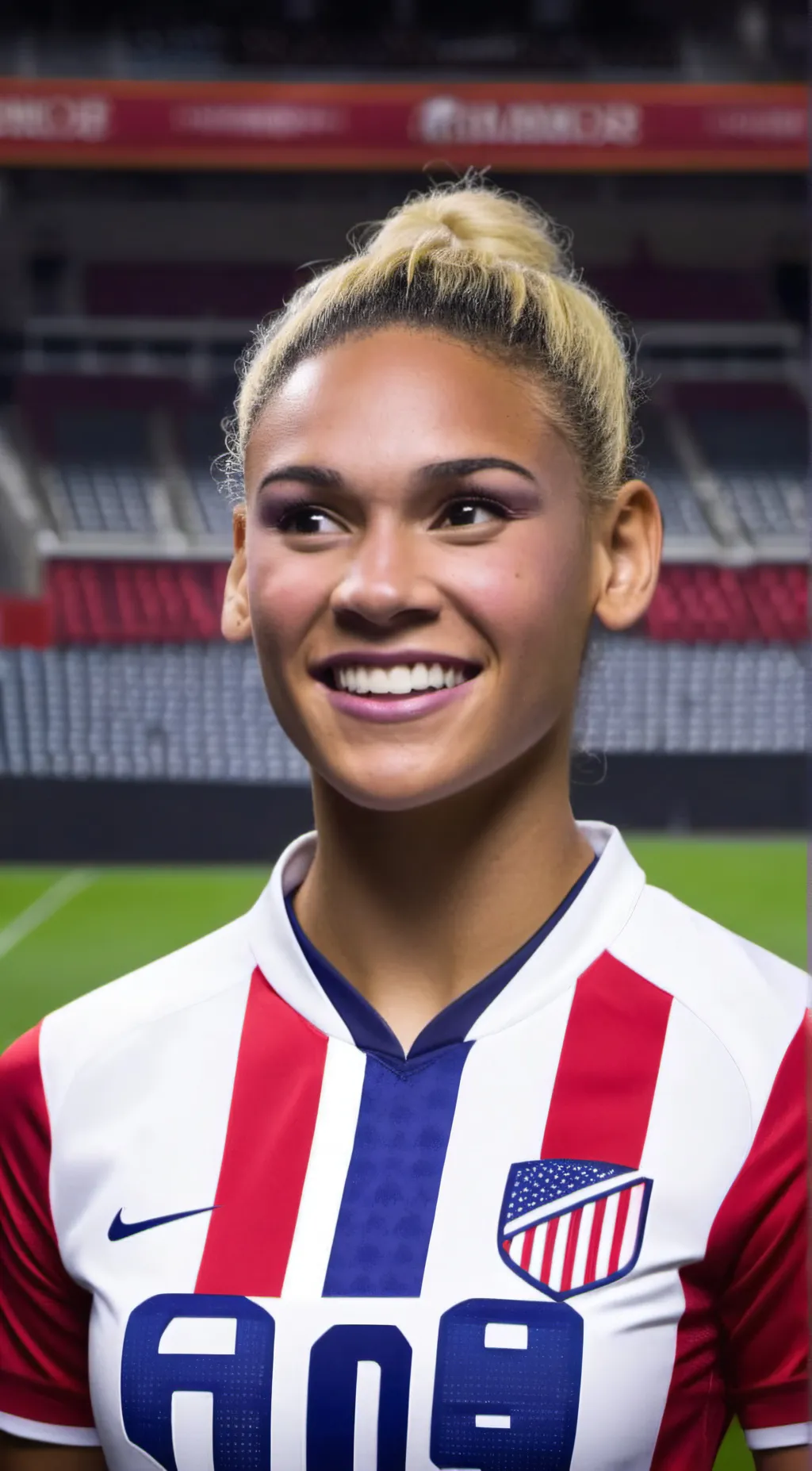 ai character: Trinity Rodman background