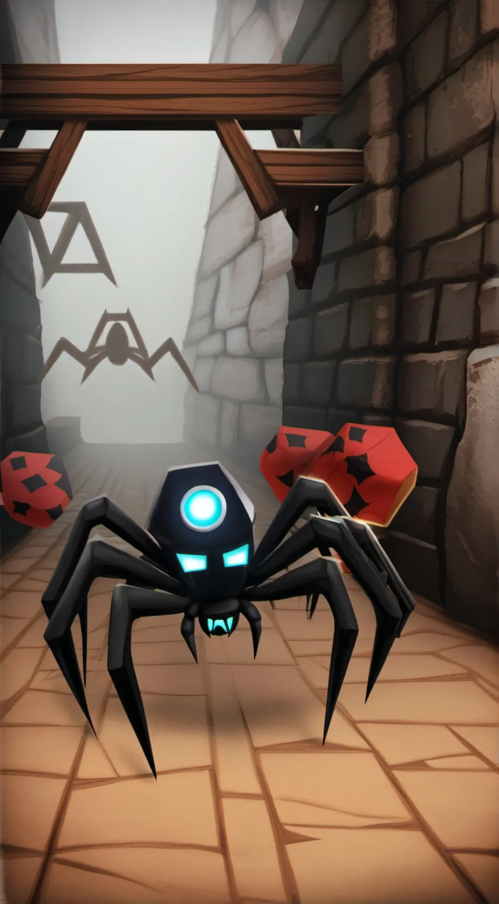 ai character: GD Spider background