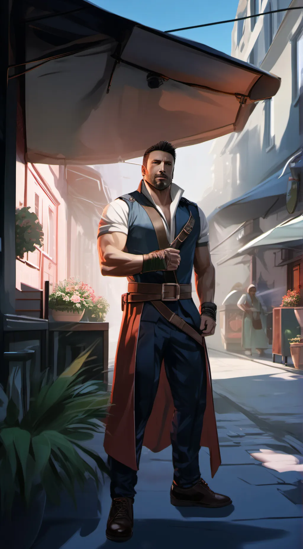 ai character: Quake  background